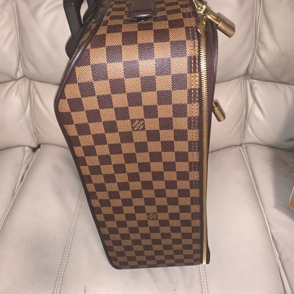 SOLD LOUIS VUITTON PEGASE 45 CARRY-ON D EBENE SUITCASE - Picture 3 of 8